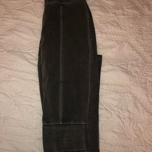 Moto Olive Green Leggings